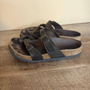Birkenstocks brown sandals size 38 shoes US size 7